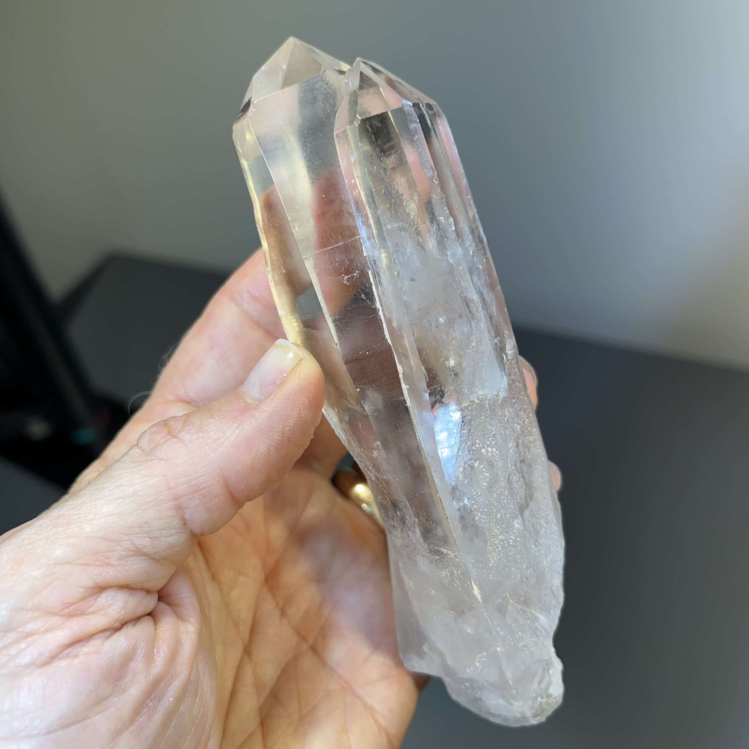 Quartz (Lemurian) Tantric Twins (5.25