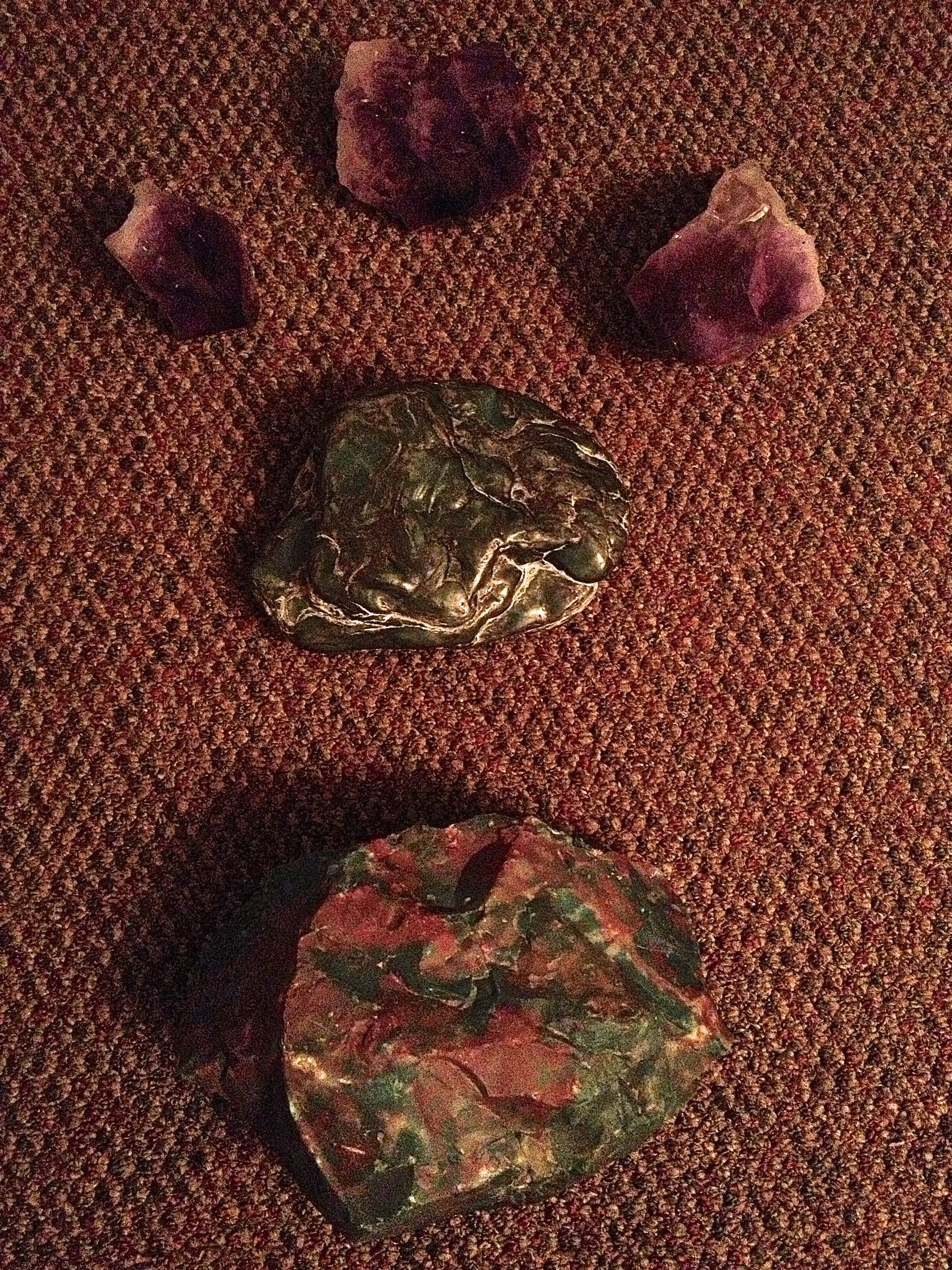 small assortment of power stones