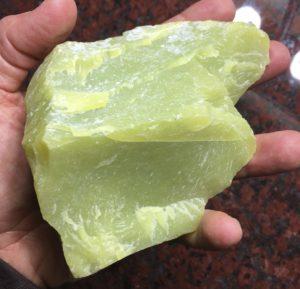 Large chunk I purchased - Healerite - aka pale green Serpentine.